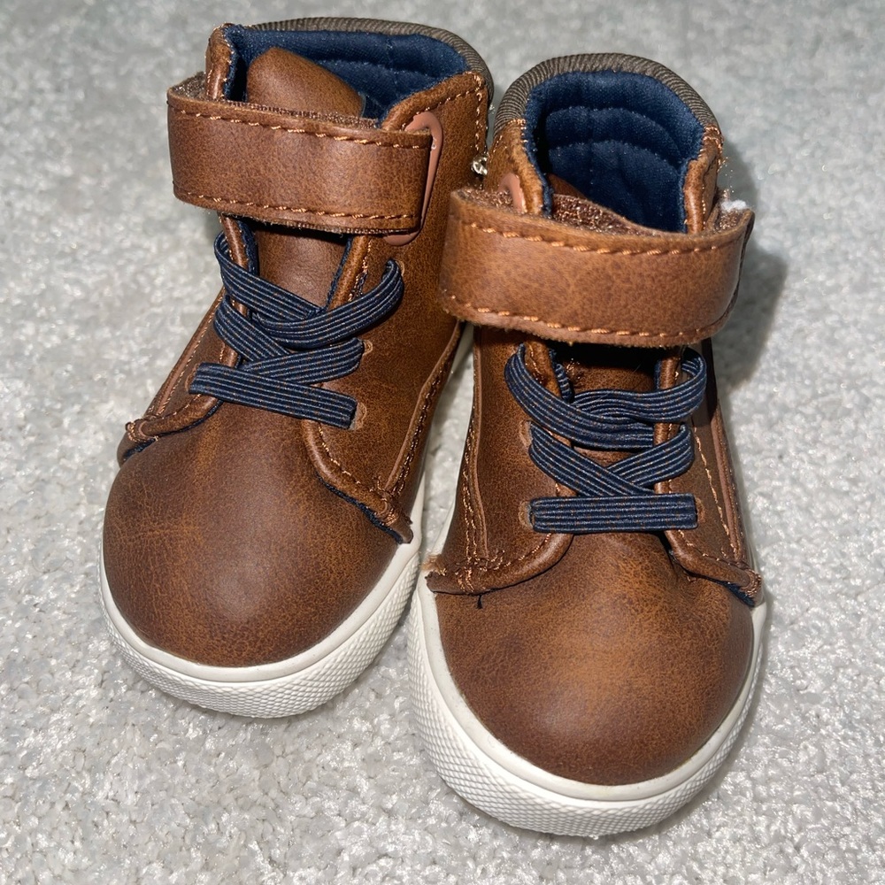 Brown ankle boots